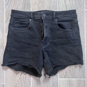 Women’s Black High Rise Super Stretch Shorts